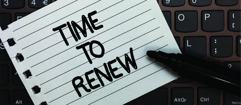 Reminder that it's time to renew auto insurance